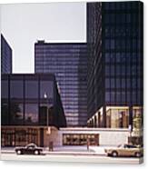 Canadian Buildings Designed By Mies Van Canvas Print