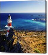 Cape Palliser Lighthouse, New Zealand Canvas Print