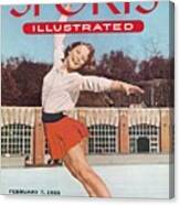 Carol Heiss, Figure Skating Sports Illustrated Cover Canvas Print