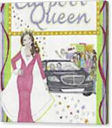 Carpool Queen Canvas Print
