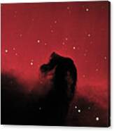 Ccd Optical Image Of The Horsehead Nebula In Orion Canvas Print