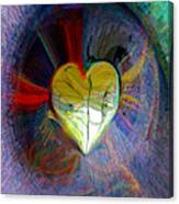 Center Of The Heart Canvas Print