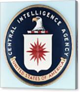 Central Intelligence Agency Seal Canvas Print