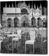 Chairs In San Marco Canvas Print