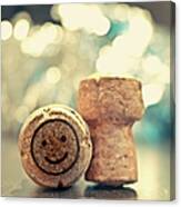 Champagne Corks Canvas Print