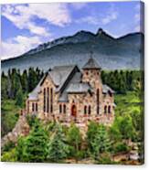 Chapel On The Rock Canvas Print