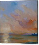 Charles Fort Kinsale Below A Painted Sky Canvas Print