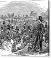 Chartist Agitation, The Police Force Canvas Print
