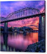Chattanooga Sunset Canvas Print