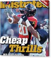 Cheap Thrills Will Sleazy Gimmicks And Low-rent Football Sports Illustrated Cover Canvas Print