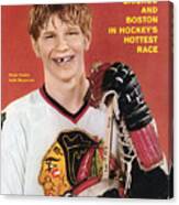 Chicago Blackhawks Keith Magnuson Sports Illustrated Cover Canvas Print