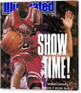 Chicago Bulls Michael Jordan, 1990 Nba Eastern Conference Sports Illustrated Cover Canvas Print