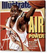 Chicago Bulls Michael Jordan, 1991 Nba Finals Sports Illustrated Cover Canvas Print
