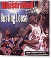 Chicago Bulls Michael Jordan, 1992 Nba Eastern Conference Sports Illustrated Cover Canvas Print