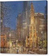 Chicago Water Tower Canvas Print