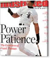 Chicago White Sox Frank Thomas, 2014 Hall Of Fame Sports Illustrated Cover Canvas Print