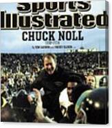Chuck Noll 1932 - 2014 Sports Illustrated Cover Canvas Print