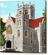 City Church Canvas Print