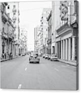 City Street, Havana Canvas Print