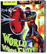 Classic Movie Poster - World Without End Canvas Print