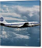 Classic Pan Am Boeing 707 Clipper Gladiator Canvas Print