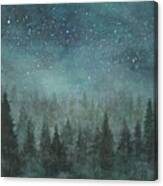 Clearest Night Canvas Print