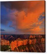 Clearing Storm Cape Royal North Rim Grand Canyon Np Arizona Canvas Print