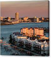 Clearwater Evening Canvas Print