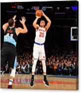 Cleveland Cavaliers V New York Knicks Canvas Print