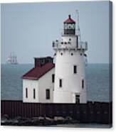 Cleveland Harbor West Lighthouse Canvas Print