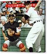 Cleveland Indians Al Rosen... Sports Illustrated Cover Canvas Print