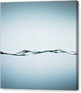 Close Up Of Rippling Water Canvas Print