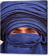 Close-up Of Tuareg, Sahara, Algeria Canvas Print