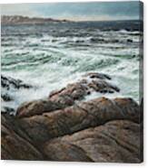 Coastal Rocks Canvas Print