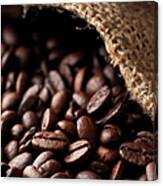 Coffee Beans Canvas Print