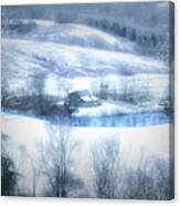 Cold Valley Canvas Print