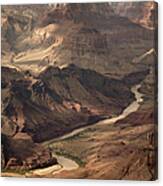 Colorado River Running Through Grand Canvas Print