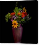 Colorful Flower Bouquet Canvas Print