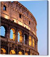 Colosseum In Rome, Italy Canvas Print