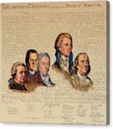 Committee Of Five Canvas Print