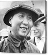 Communist Leader Mao Zedong Canvas Print