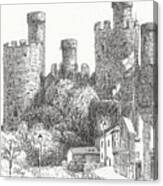 Conway Castle Canvas Print
