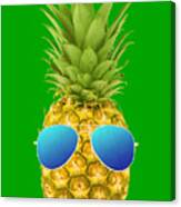 Cool Pineapple Canvas Print