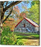 Countryside Grist Mill Canvas Print