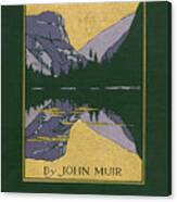 Cover Design For The Yosemite Canvas Print