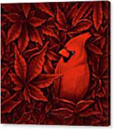 Crimson Canvas Print