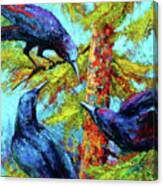 Crows 2 Canvas Print