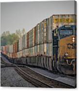 Csx Q028 As It And Q026 At Princeton In Canvas Print
