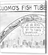 Cuomo's Fish Tube Canvas Print