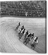 Cycle Race Canvas Print